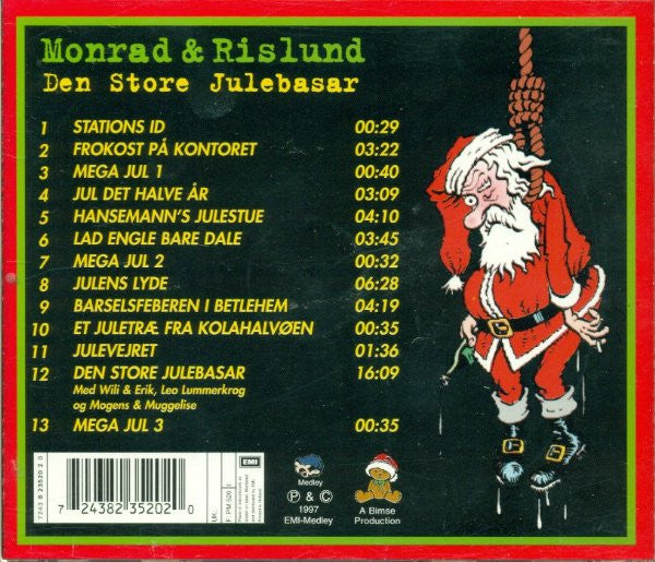 Monrad & Rislund : Den Store Julebasar (CD, Album)