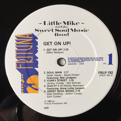 Little Mike And The Sweet Soul Music Band : Get On Up! (LP, Album)