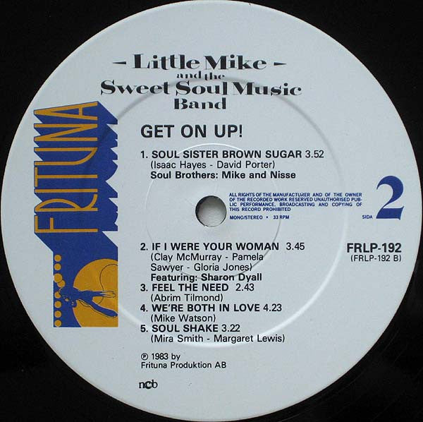 Little Mike And The Sweet Soul Music Band : Get On Up! (LP, Album)