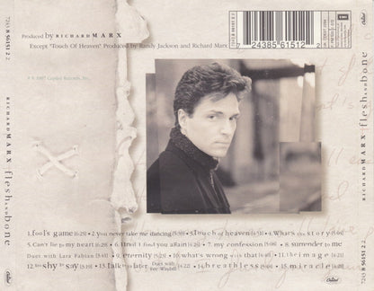 Richard Marx : Flesh And Bone (CD, Album)