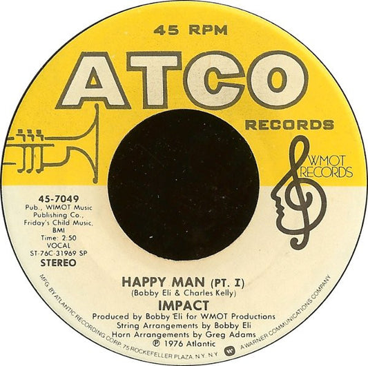 Impact (11) : Happy Man (7")