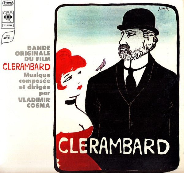 Vladimir Cosma : Clerambard (Bande Originale Du Film) (LP, Album)