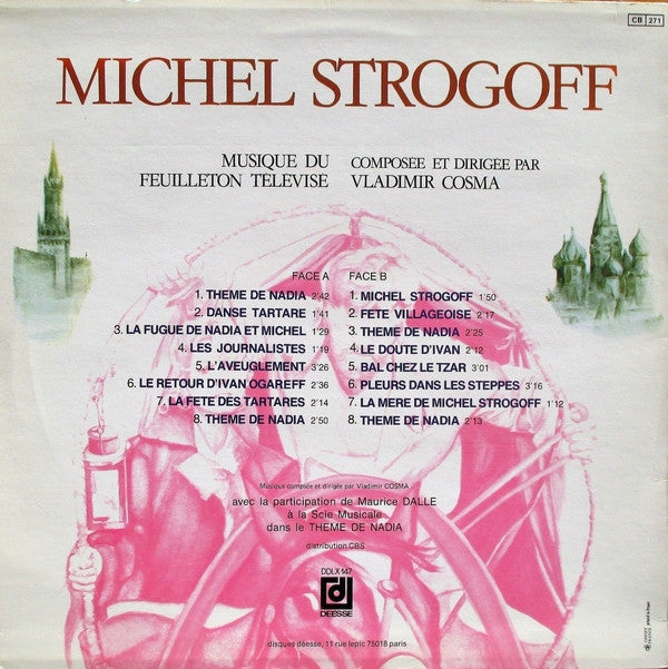 Vladimir Cosma : Michel Strogoff (Musique Du Feuilleton Télévisé) (LP, Album)