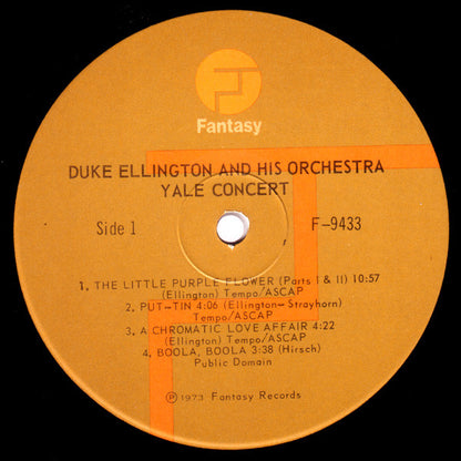 Duke Ellington And His Orchestra : Yale Concert (LP)