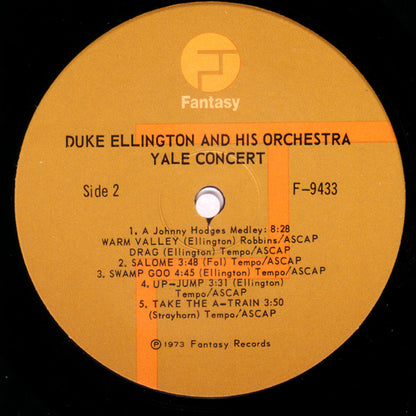 Duke Ellington And His Orchestra : Yale Concert (LP)