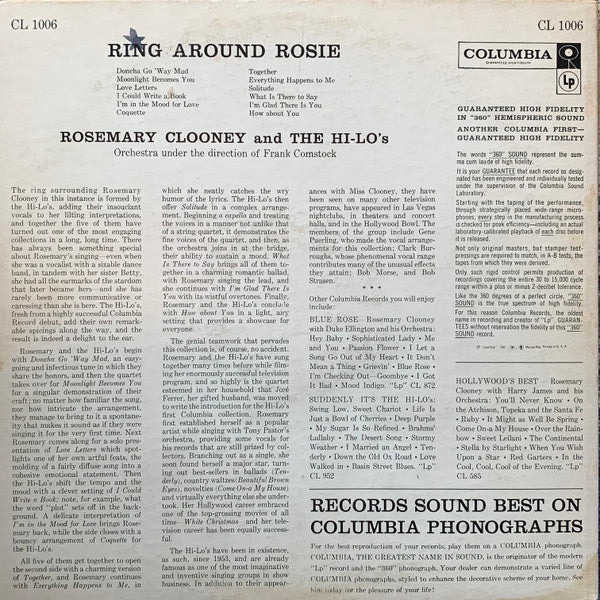 Rosemary Clooney And The Hi-Lo's : Ring Around Rosie (LP, Album, Mono, Hol)