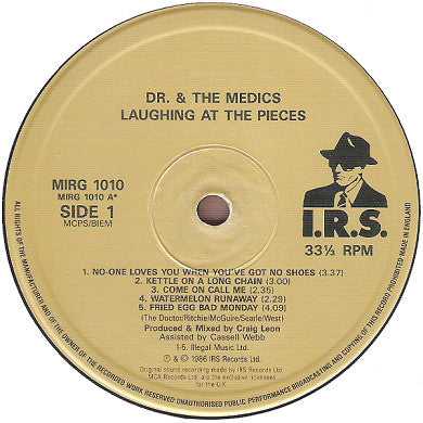 Doctor & The Medics : Laughing At The Pieces (LP, Album)