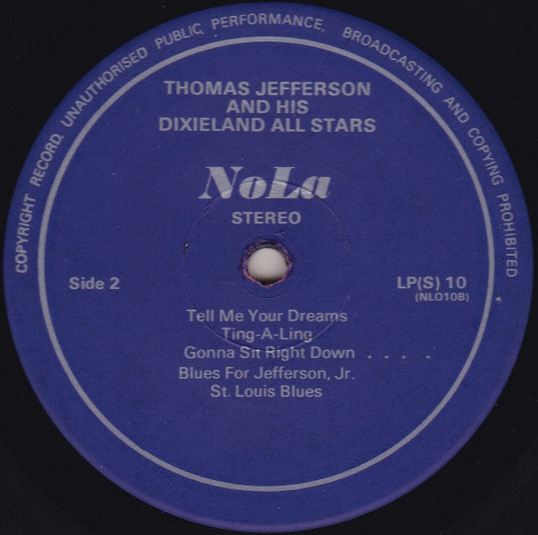 Thomas Jefferson (2) : "If I Could Be With You" (LP, Album)