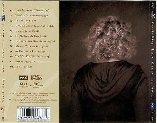 Carole King : Love Makes The World (CD, Album)