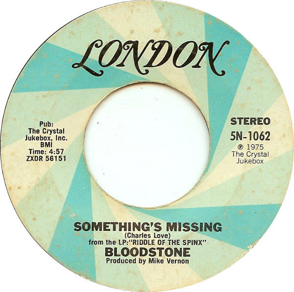 Bloodstone : Give Me Your Heart (7")