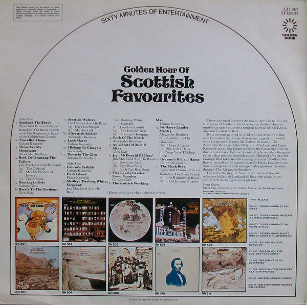 Various : Golden Hour Of Scottish Favourites (LP, Comp)