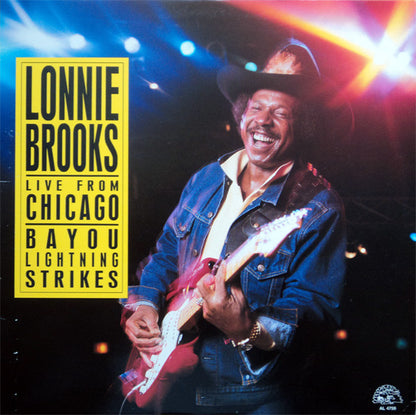 Lonnie Brooks : Live From Chicago - Bayou Lightning Strikes (LP, Album)