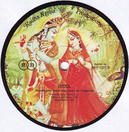 Acyutananda Swami : India (LP, Ger)