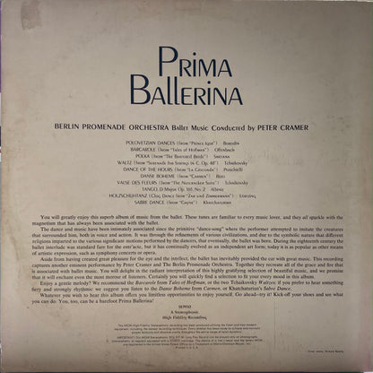 Das Grosse Berliner Promenadenorchester Conducted By Peter Cramer : Prima Ballerina (LP)