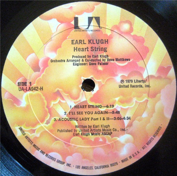 Earl Klugh : Heart String (LP, Album)