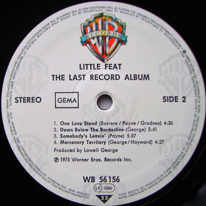 Little Feat : The Last Record Album (LP, Album, RE)