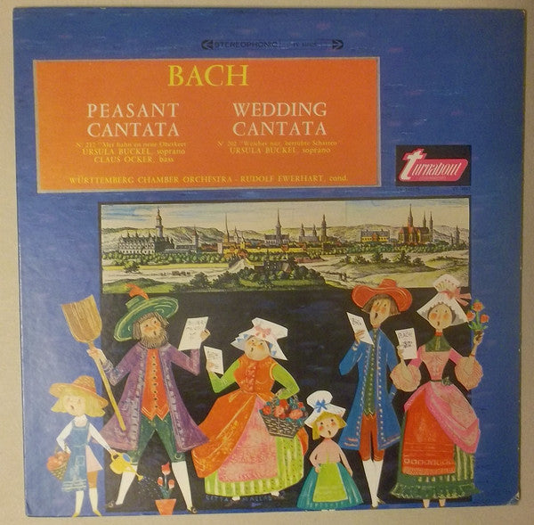 Johann Sebastian Bach : Peasant Cantata / Wedding Cantata (LP, RE)