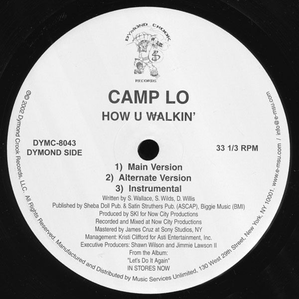 Camp Lo : Crookz / How U Walkin' (12")