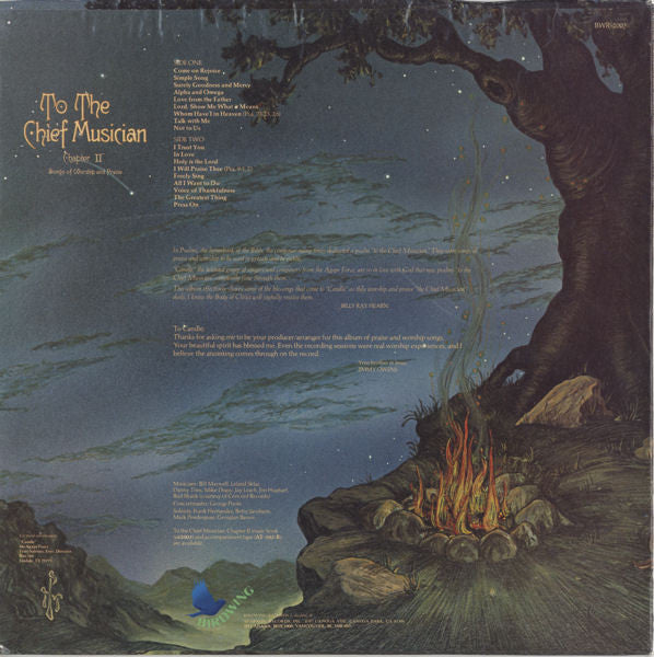 Candle (3) : To The Chief Musician, Chapter II (LP, Album)