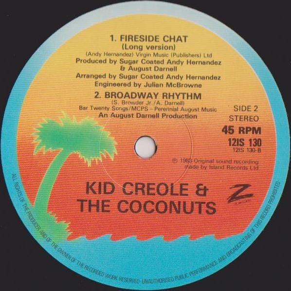 Kid Creole And The Coconuts : There's Something Wrong In Paradise (12")