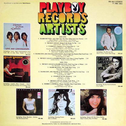 Various : Playboy Records Artists (LP, Comp)