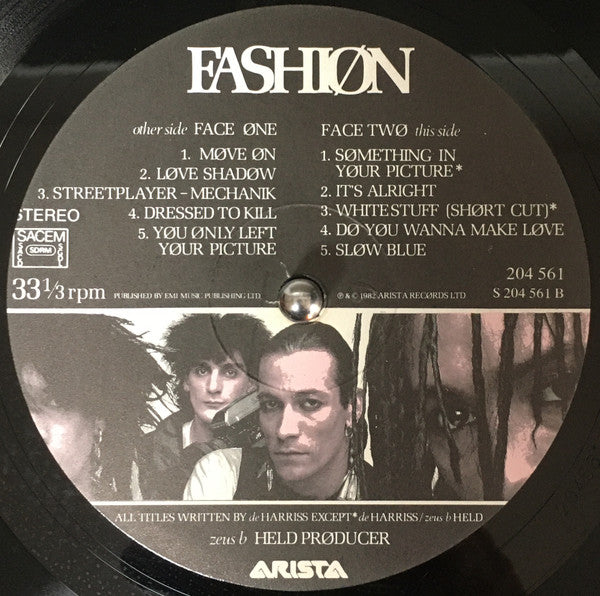 Fashion : Fabrique (LP, Album)