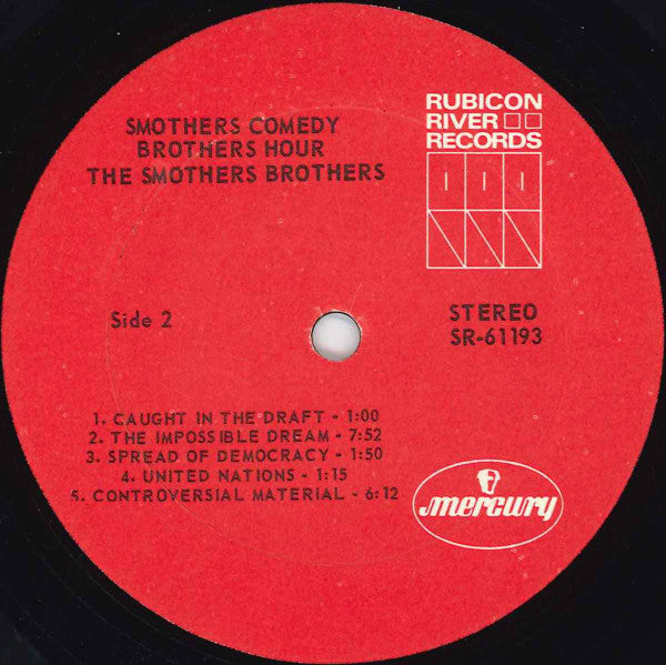 Smothers Brothers : Smothers Comedy Brothers Hour (LP, Album, Mer)