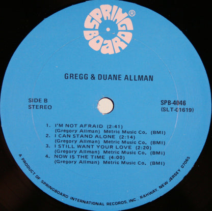 Hour Glass : Gregg & Duane Allman (LP, Comp)