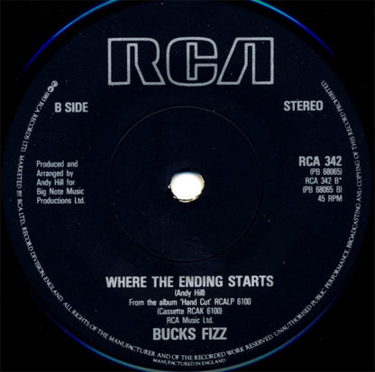 Bucks Fizz : When We Were Young (7", Single, Sol)