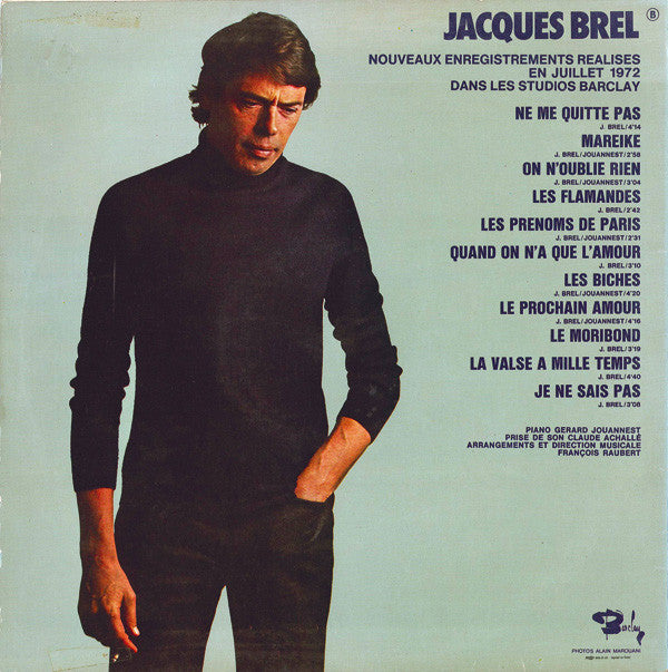 Jacques Brel : Ne Me Quitte Pas (LP, Album)