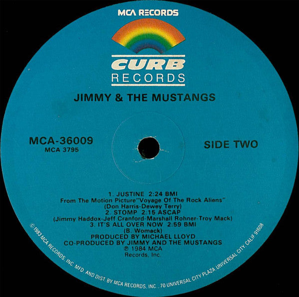 Jimmy And The Mustangs : Jimmy And The Mustangs (12", MiniAlbum)