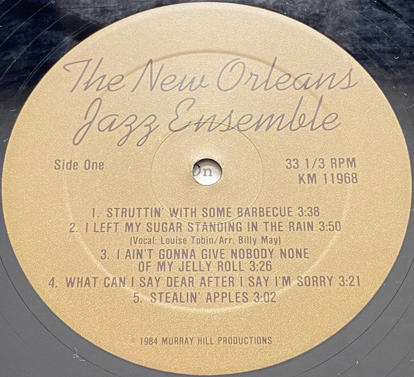 The New Orleans Jazz Ensemble : Plays The Sound Of Jazz (LP, Album)