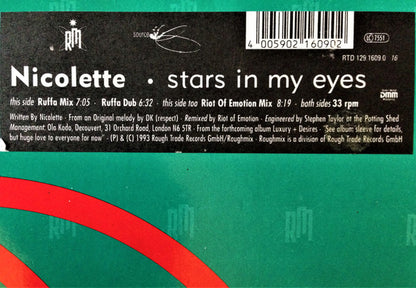 Nicolette : Stars In My Eyes (12")