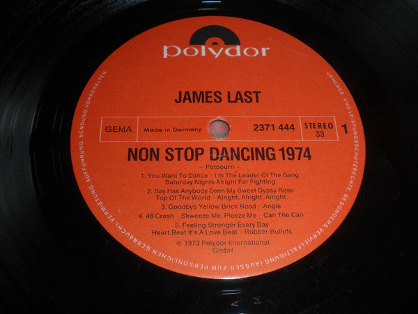 James Last : Non Stop Dancing 1974 (LP, Album, Mixed)