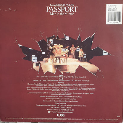 Passport (2) : Man In The Mirror (LP, Album, Promo)