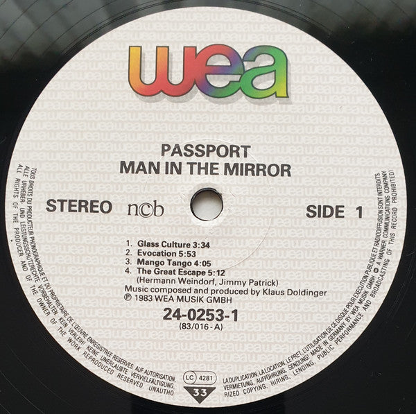 Passport (2) : Man In The Mirror (LP, Album, Promo)