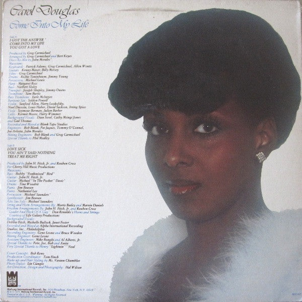 Carol Douglas : Come Into My Life (LP, Album)