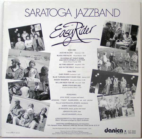 Saratoga Jazzband : Easy Rider (LP, Album)