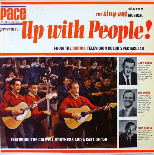 Up With People : Pace Magazine Presents Up With People! The Sing-Out Musical (LP)