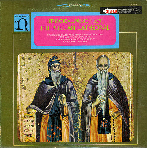 The Johannes-Damascenus Choir Of Essen : Liturgical Music From The Russian Cathedral (LP, Album, RP)