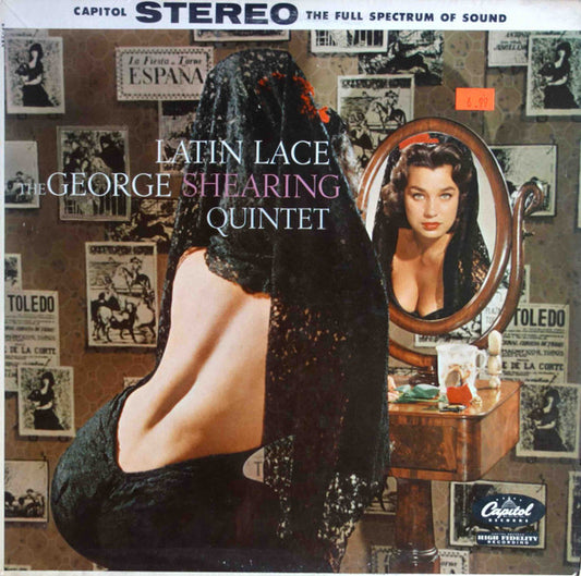 The George Shearing Quintet : Latin Lace (LP, Album, RP, Scr)