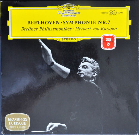 Ludwig Van Beethoven, Berliner Philharmoniker · Herbert von Karajan : Symphonie Nr. 7 (LP, RP)