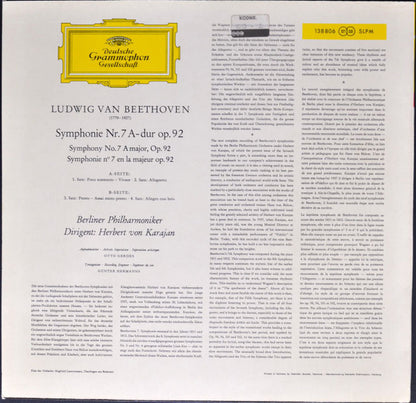 Ludwig Van Beethoven, Berliner Philharmoniker · Herbert von Karajan : Symphonie Nr. 7 (LP, RP)