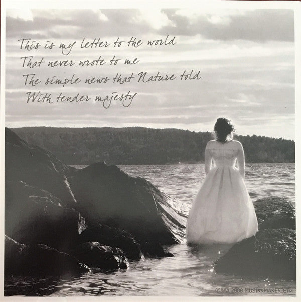 Hanne Tveter , Words By Emily Dickinson : My Letter To The World (CD, Album)