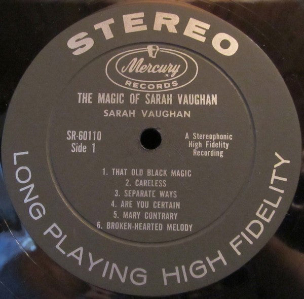 Sarah Vaughan : The Magic Of Sarah Vaughan (LP, Album)