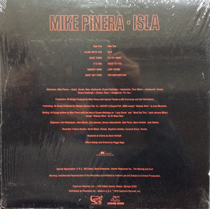 Mike Pinera : Isla (LP, Album)