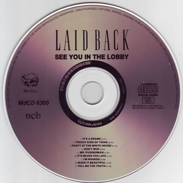 Laid Back : See You In The Lobby (CD, Album)