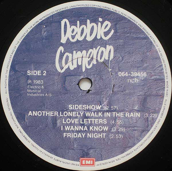 Debbie Cameron : Debbie Cameron (LP, Album)