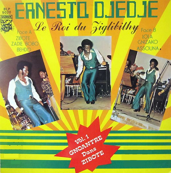 Ernesto DjéDjé : Vol. 1 Gnoantre Dans Zibote (LP, Album)