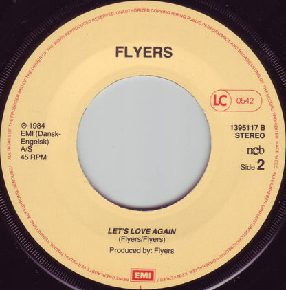 The Flyers : Nanani / Let's Love Again (7", Single)